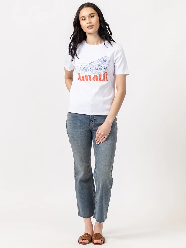 amalfi graphic tee