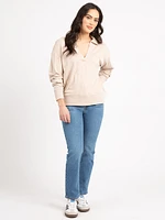 theia johnny collar popover