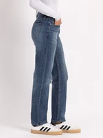 tegan straight leg jean medium authentic