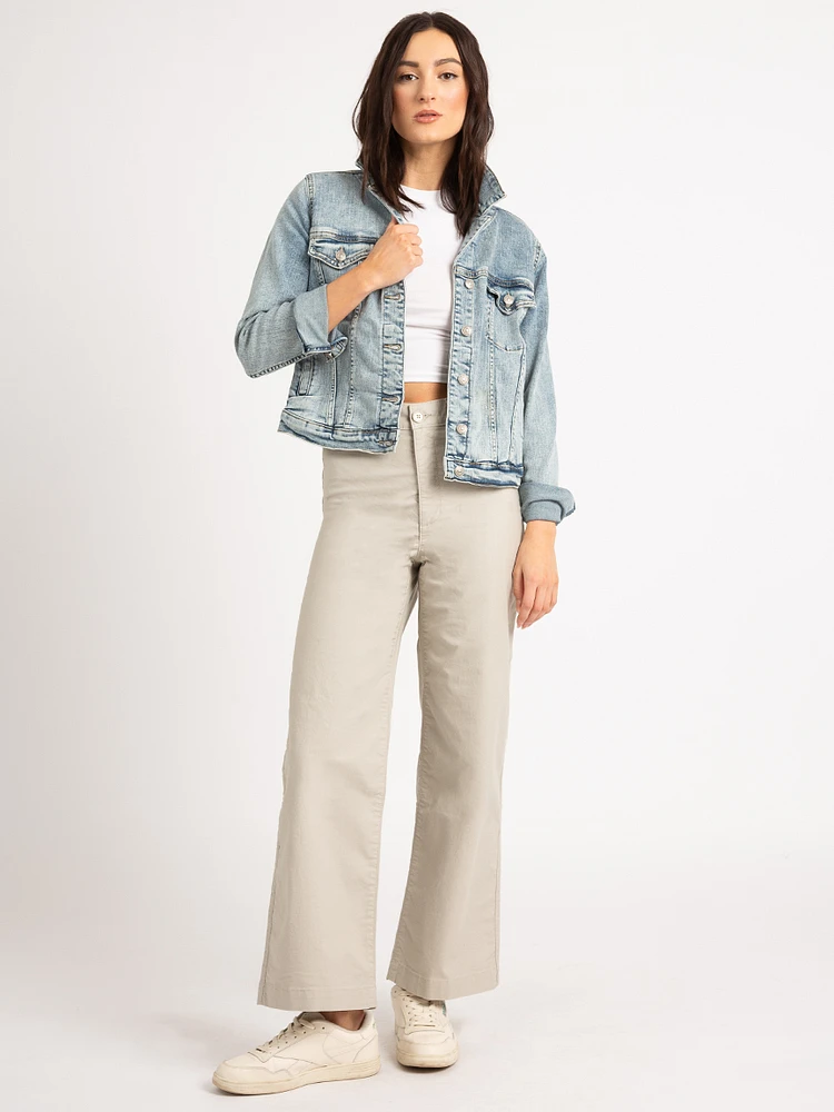 Vesper High Rise Wide Leg Chino