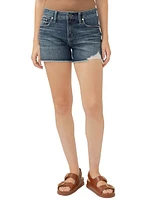 Suki Mid Rise Luxe Stretch Shorts