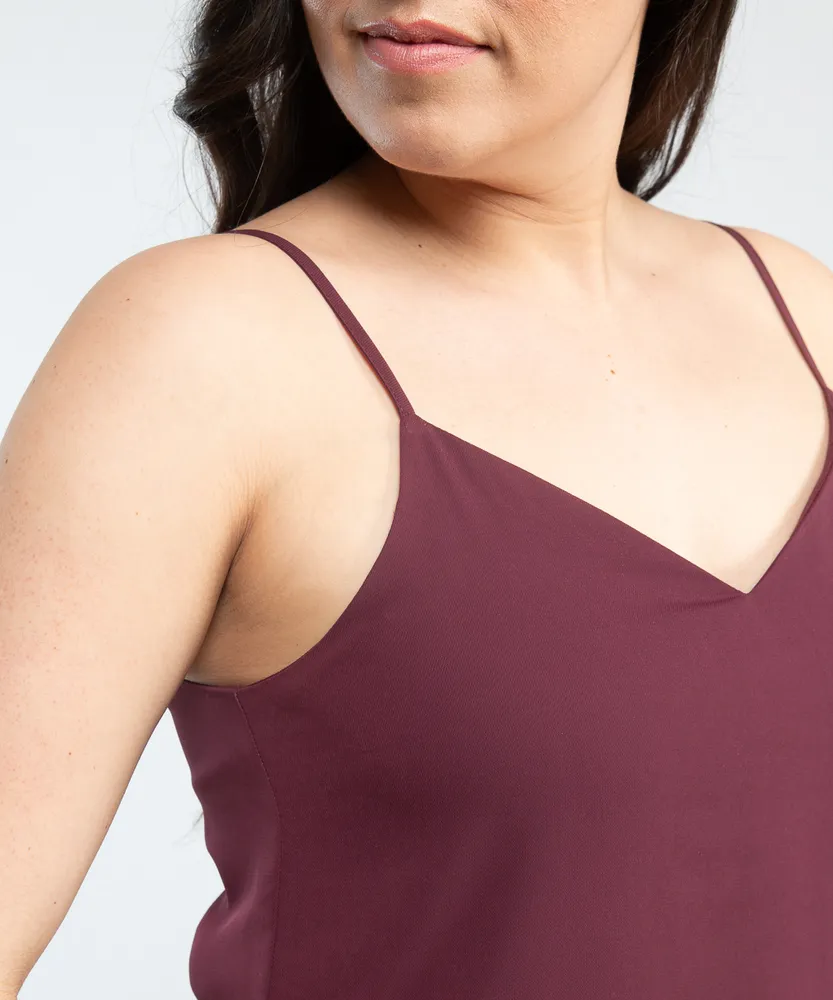 louise double layer basic cami