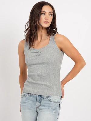 guilty square neck tank