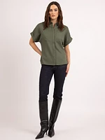 nathalie utility shirt