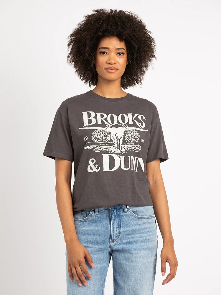 brook's and dunn graphic tee