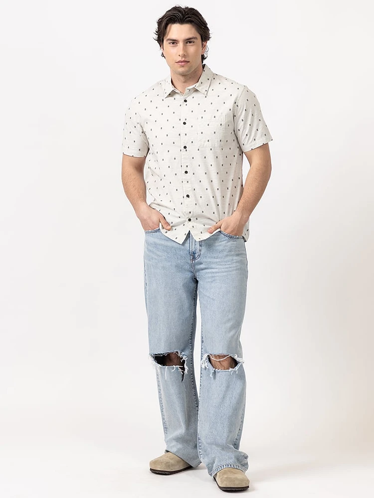 wesley dobby patterned boxy