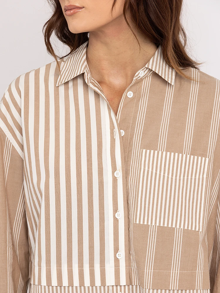 kelsea stripe shirt