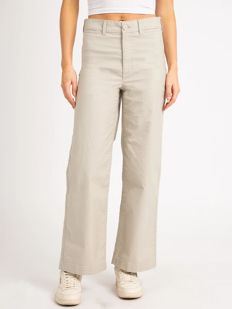 Vesper High Rise Wide Leg Chino