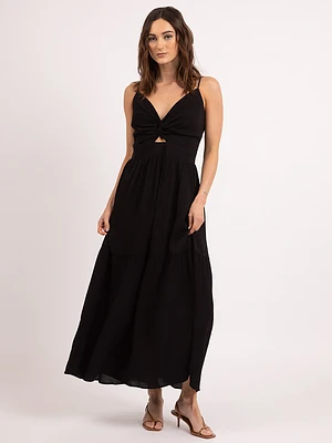 romy vneck maxi dress