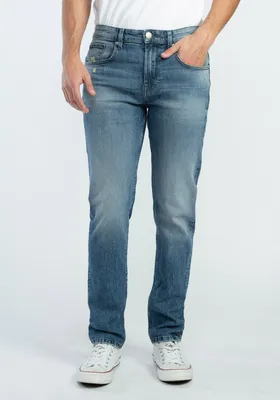 slim straight jeans