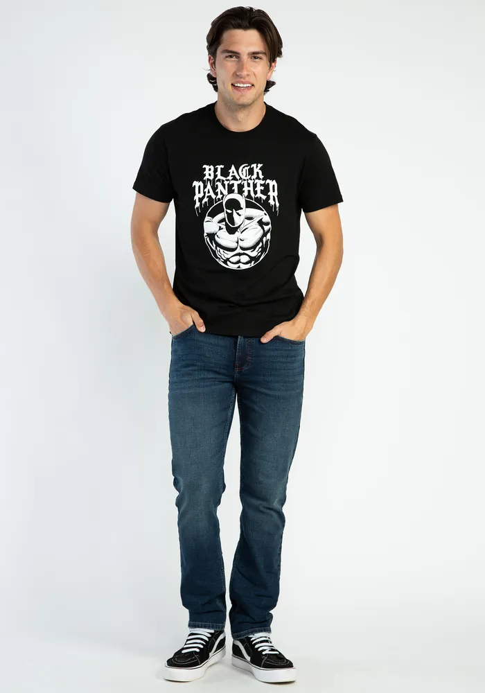 black panther graphic tee shirt