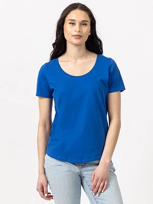 saige scoop neck t-shirt