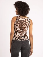 symone square neck tank