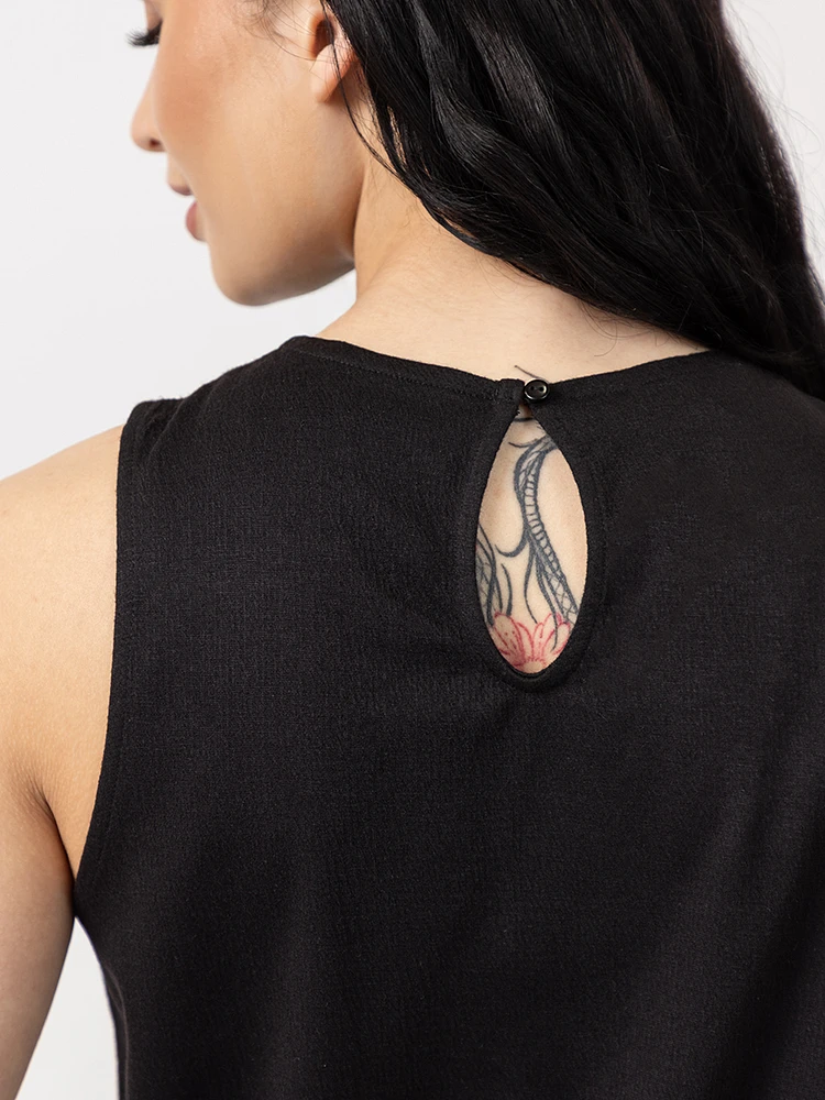 carlotta crew neck tank