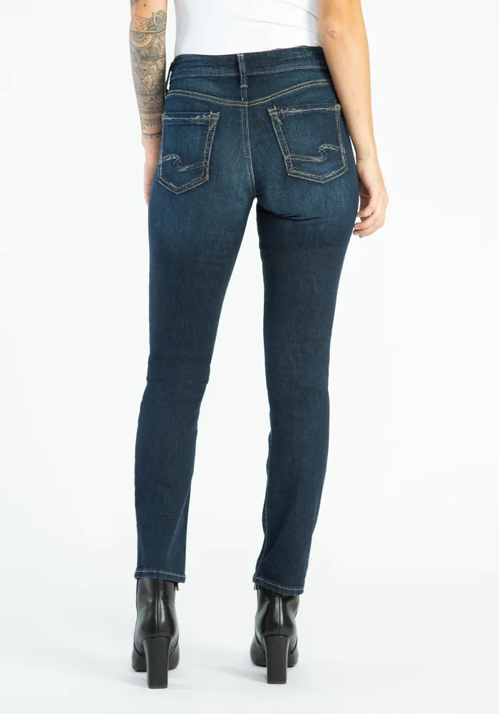 suki mid rise straight jeans