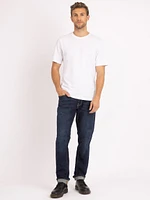 damon athletic straight jean dark authentic