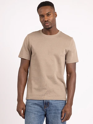 richard textured crewneck tee