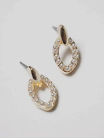 3 pack gold earrings