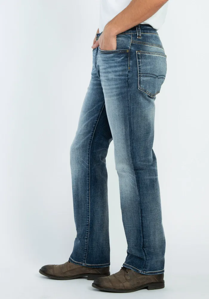 driven straight leg jeans