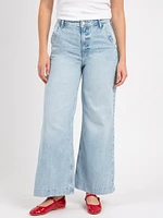 dakota wide leg crop