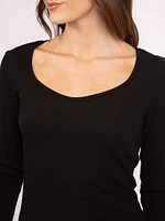 anika sweetheart neck top