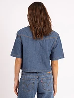 loretta denim shirt