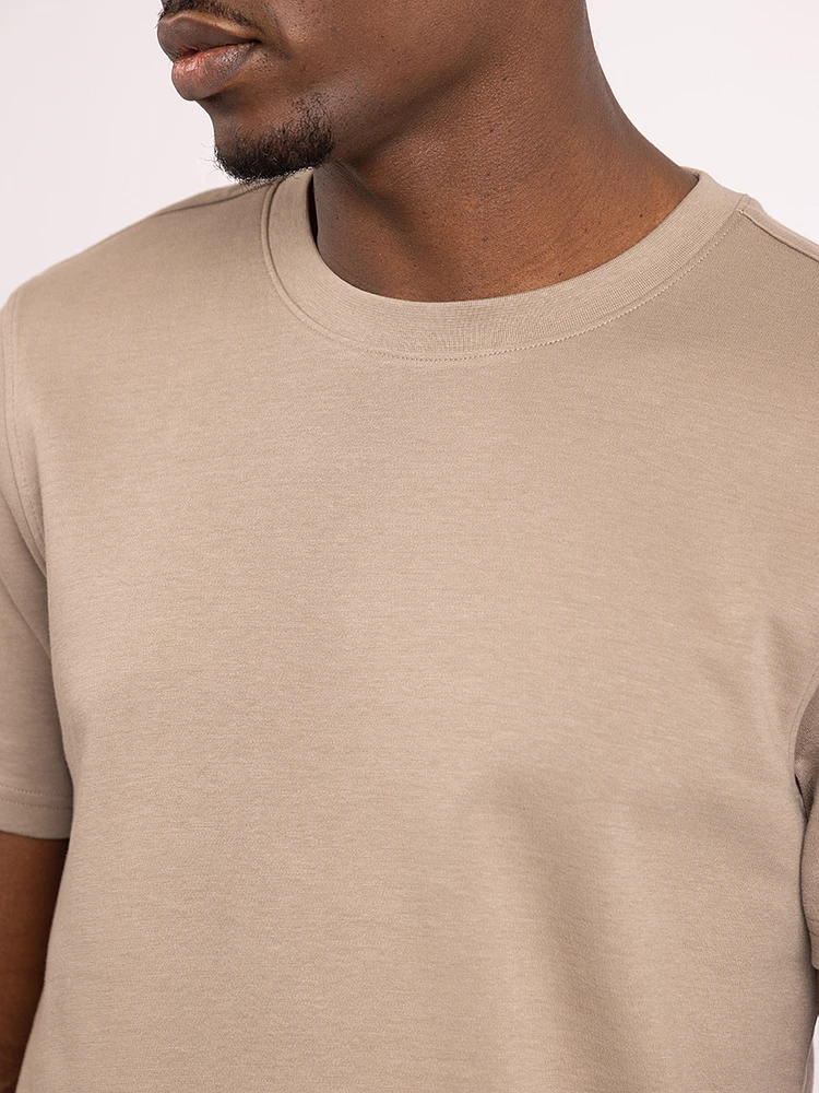 richard textured crewneck tee