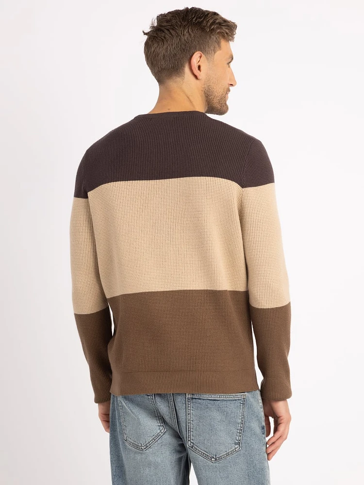 matthew colourblock sweater