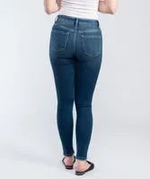 high rise skinny jeans