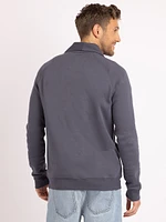 seth fleece cardigan