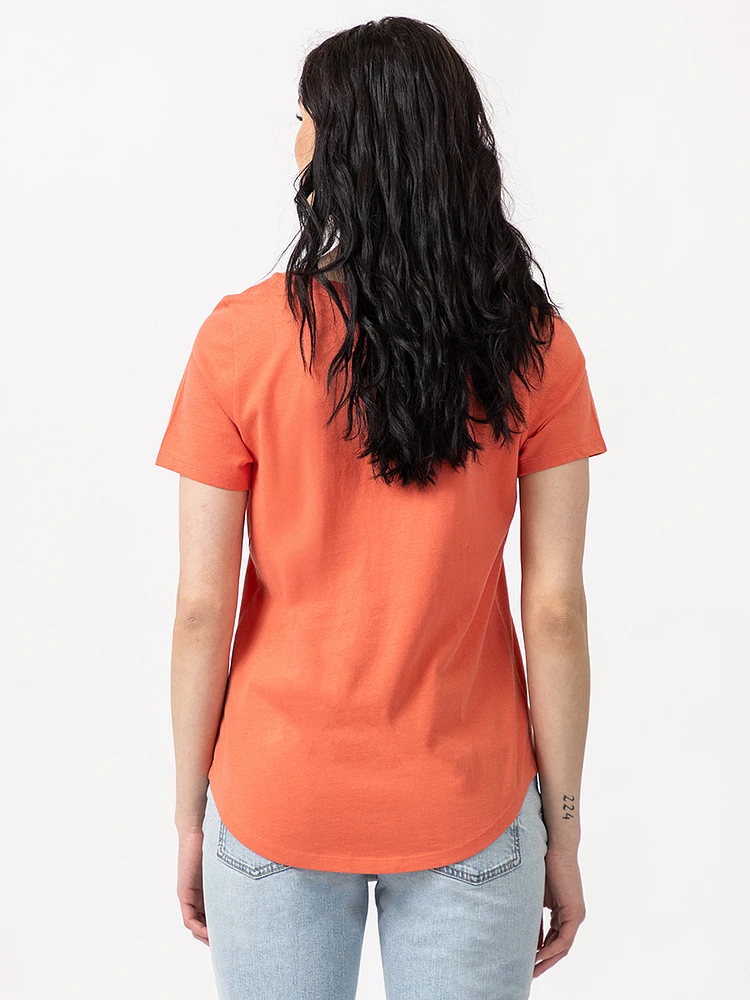 saige scoop neck t-shirt