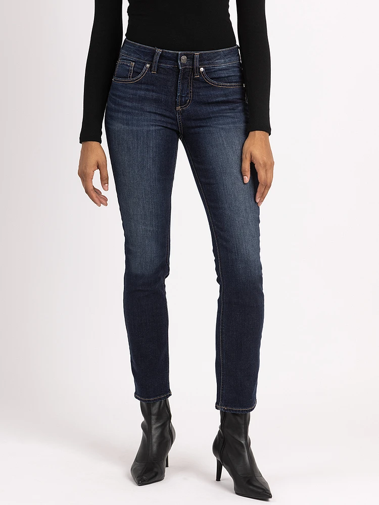 suki mid rise straight jeans