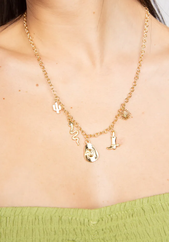 Buy Gold-Toned Necklaces & Pendants for Women by Queen Be Online | Ajio.com