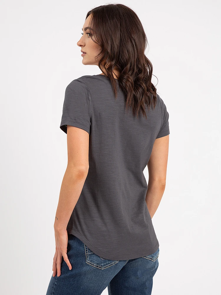 shaelynn kismet scoop neck tee