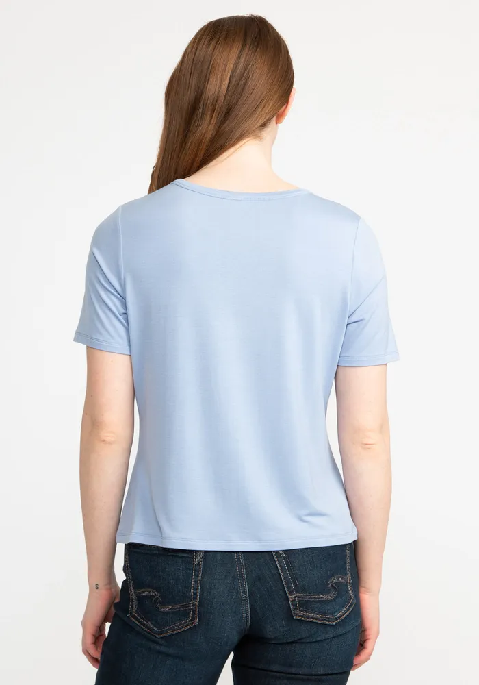 sereena crew neck short sleeve t-shirt