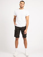 camo cargo short - 15" inseam