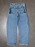 levi's 550 altered wide leg jean circa early 90s