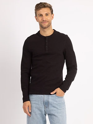 craig textured henley