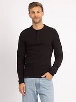 craig textured henley