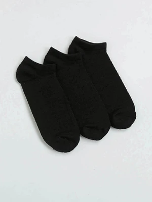 women's essential 3 pack no show socks