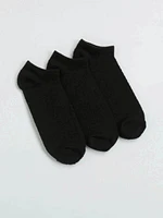 women's essential 3 pack no show socks