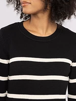 liesel crew neck stripe sweater