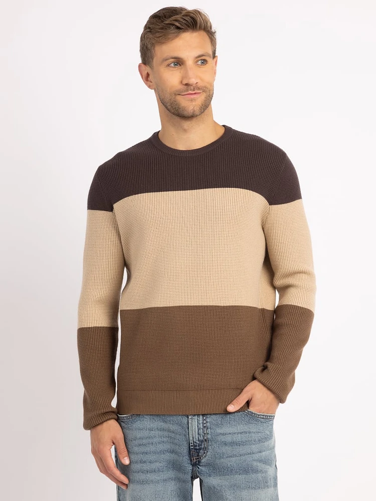 matthew colourblock sweater