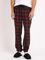 carter flannel jogger