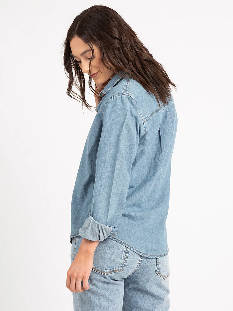 charla denim shirt