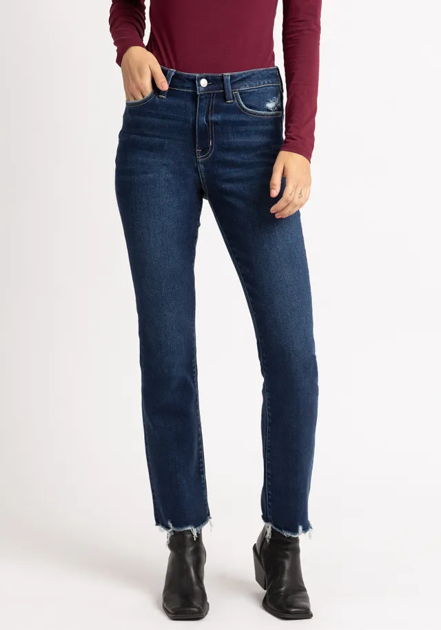 Skinny-Leg High-Rise Ankle Jean