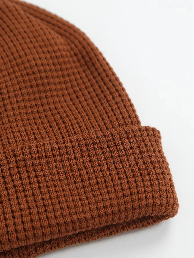 essential waffle beanie