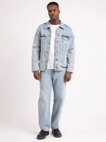 luke denim jacket light authentic