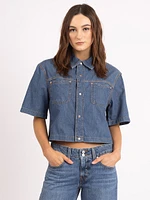 loretta denim shirt