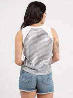 mildred muscle tank stripe